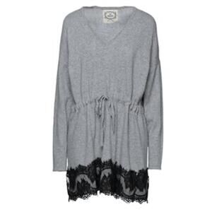 NEW PINK MEMORIES women's mini dress in grey